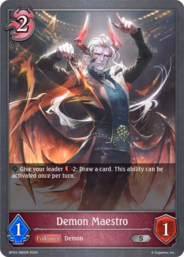 Demon Maestro - Silver (BP03-080EN)