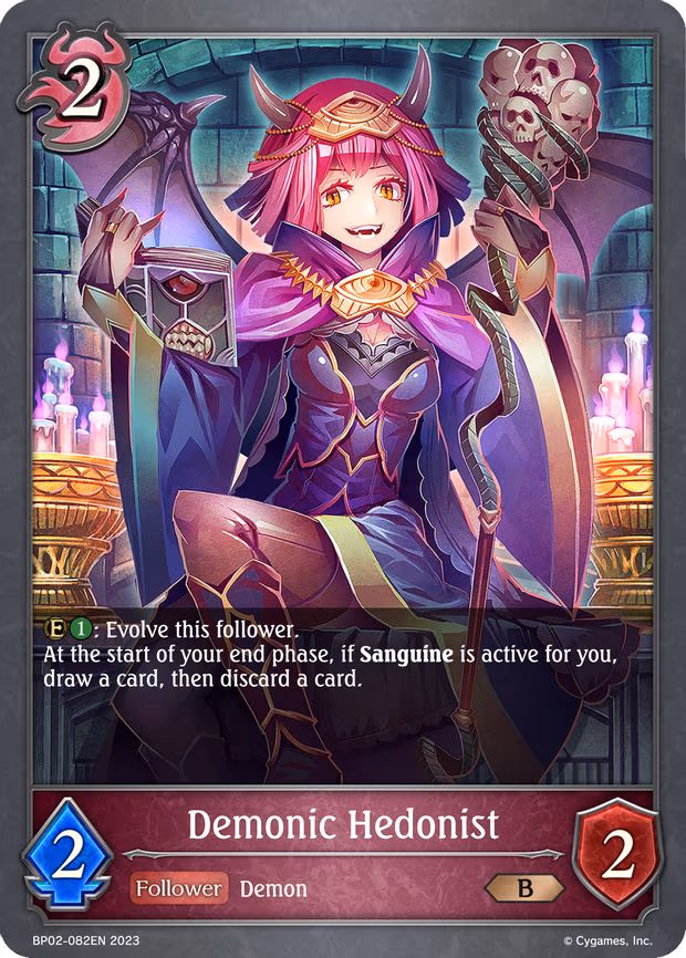 Demonic Hedonist - Bronze (BP02-082EN)
