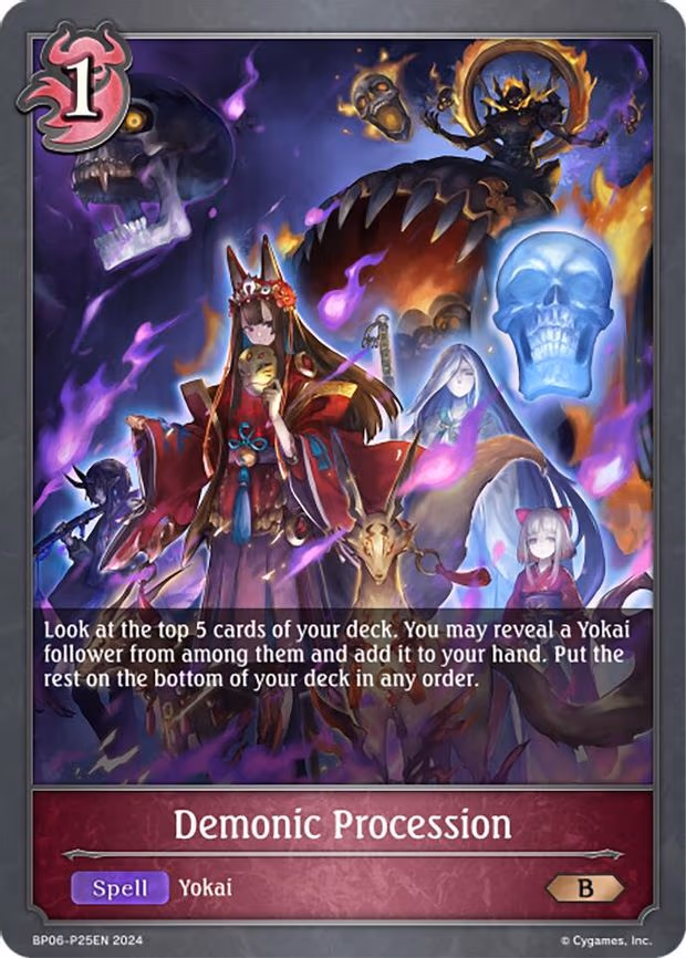 Demonic Procession - P25EN - Premium (BP06-P25EN)