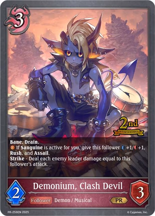 Demonium, Clash Devil - Promo (PR-258EN)
