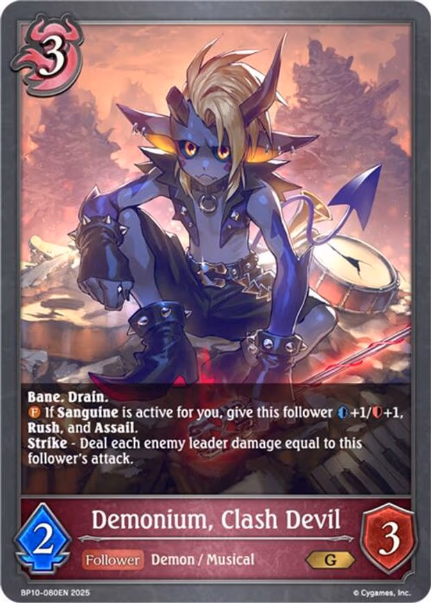 Demonium, Clash Devil - Gold (BP10-080EN)