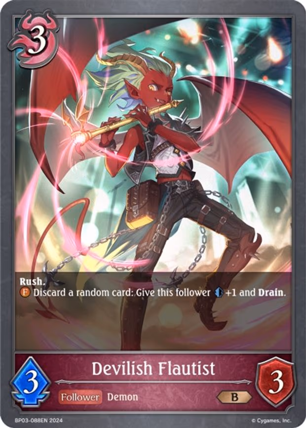 Devilish Flautist - Bronze (BP03-088EN)