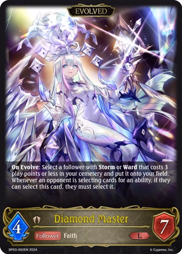 Diamond Master - Legendary (BP03-092EN)