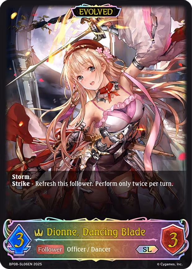 Dionne, Dancing Blade