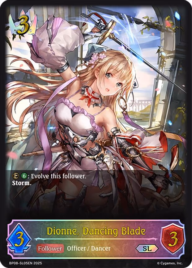 Dionne, Dancing Blade