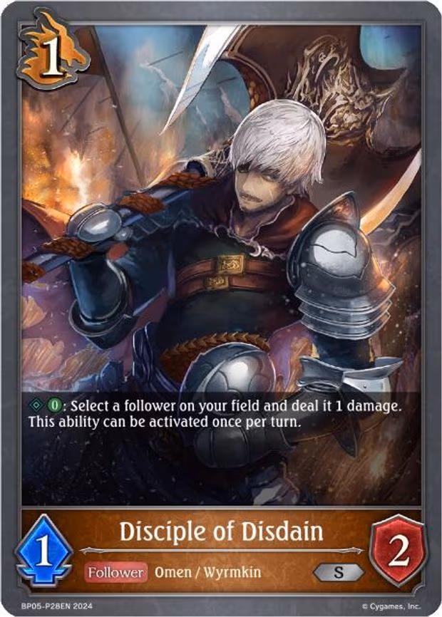 Disciple of Disdain - Premium (BP05-P28EN)