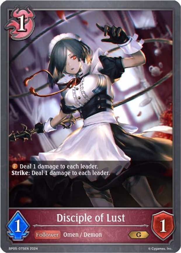 Disciple of Lust - Gold (BP05-075EN)