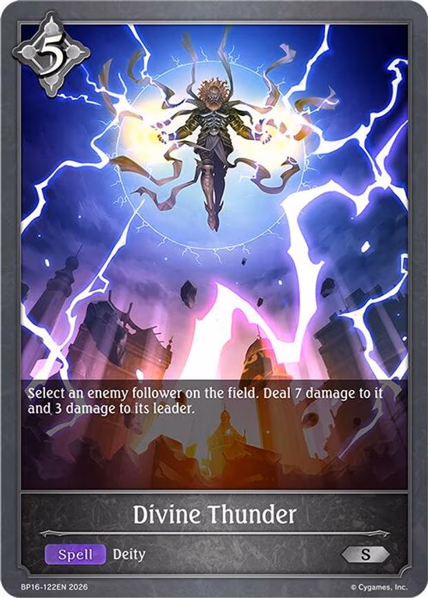 Divine Thunder - Silver (BP16-122EN)