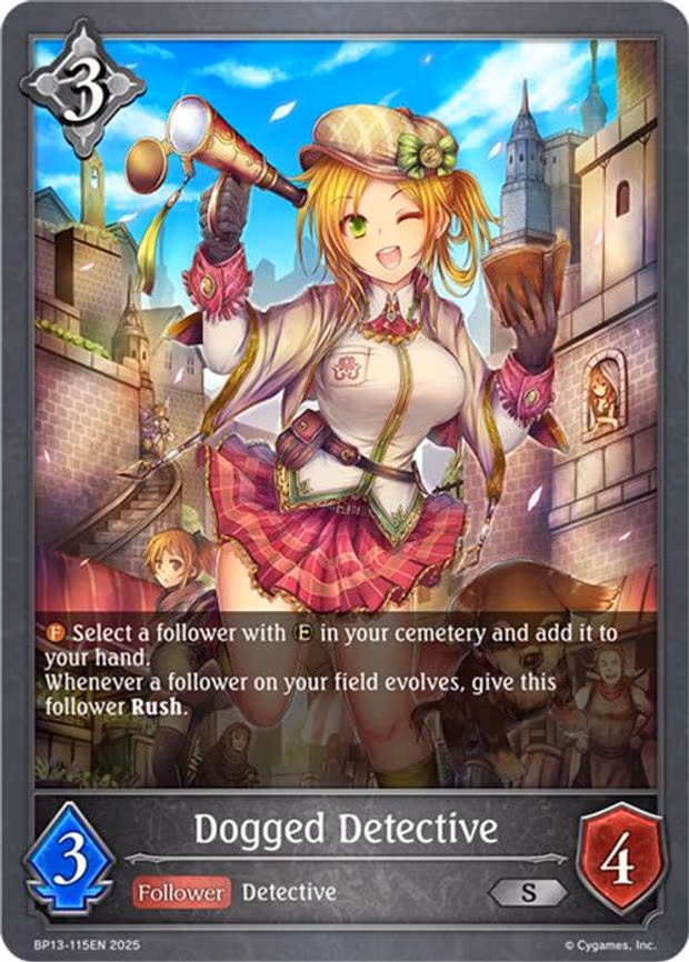 Dogged Detective - Silver (BP13-115EN)