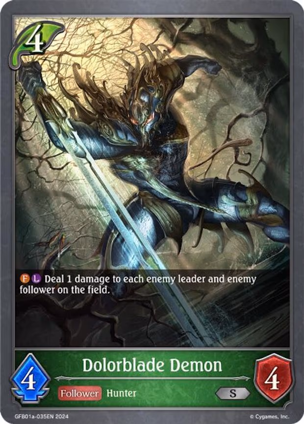 Dolorblade Demon - Silver (GFB01a-035EN)