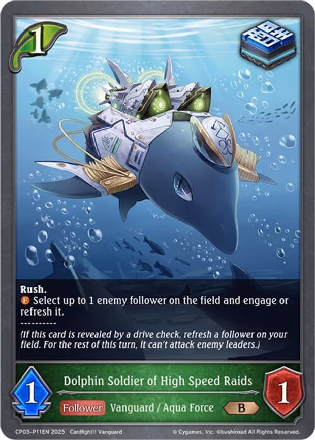 Dolphin Soldier of High Speed Raids - P11EN - Premium (CP03-P11EN)