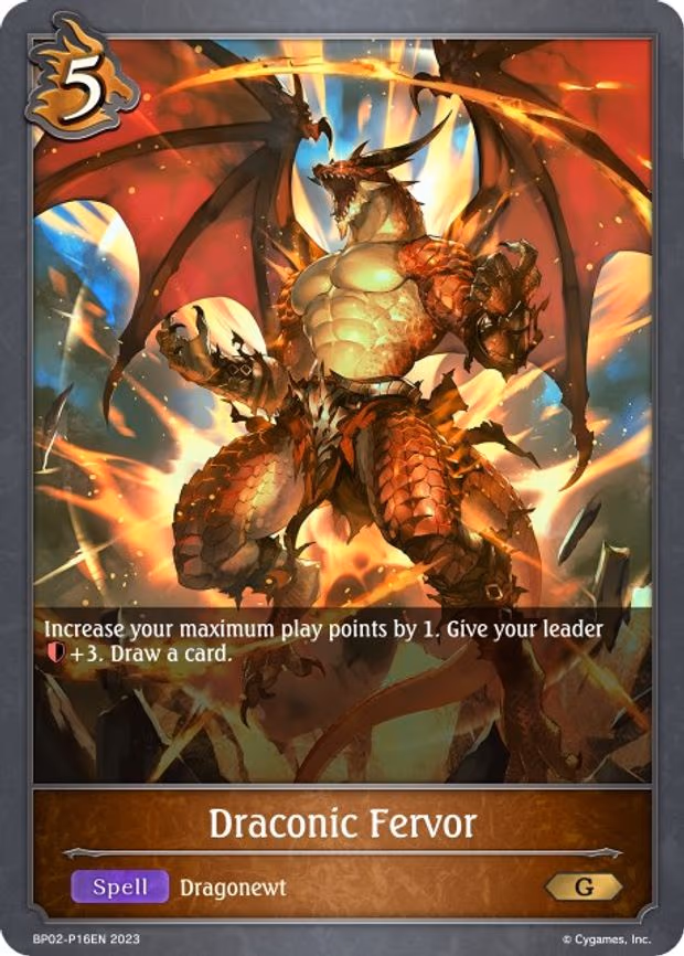 Draconic Fervor - P16EN - Premium (BP02-P16EN)