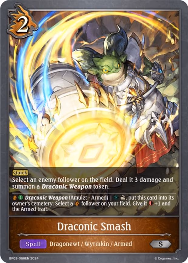 Draconic Smash - Silver (BP03-066EN)
