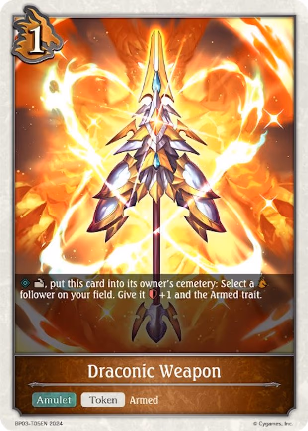 Draconic Weapon - None (BP03-T05EN)