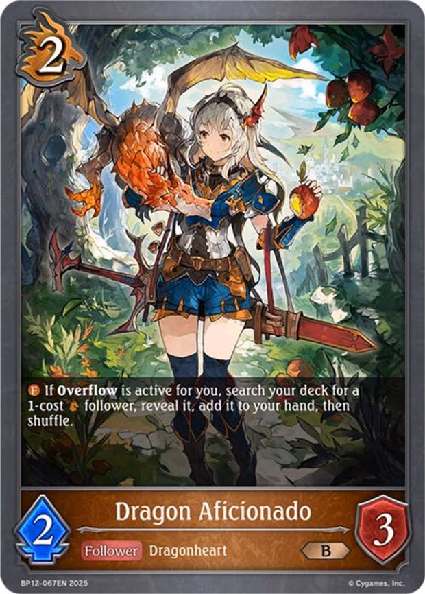 Dragon Aficionado - Bronze (BP12-067EN)
