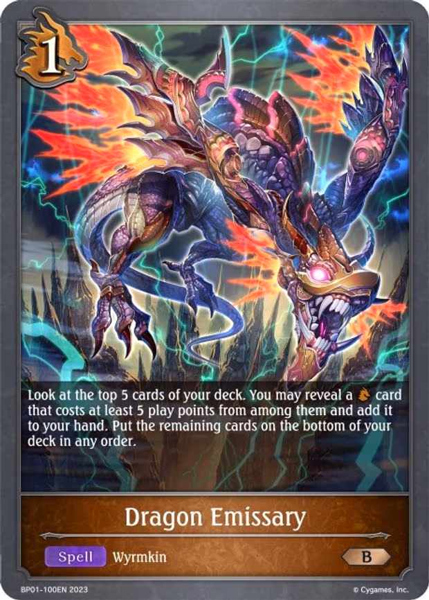 Dragon Emissary - Bronze (BP01-100EN)