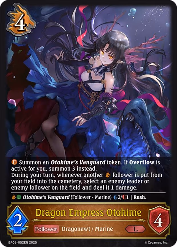 Dragon Empress Otohime - Legendary (BP08-052EN)
