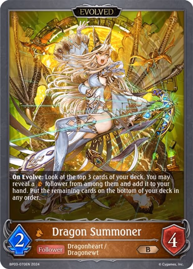 Dragon Summoner - Bronze (BP03-070EN)