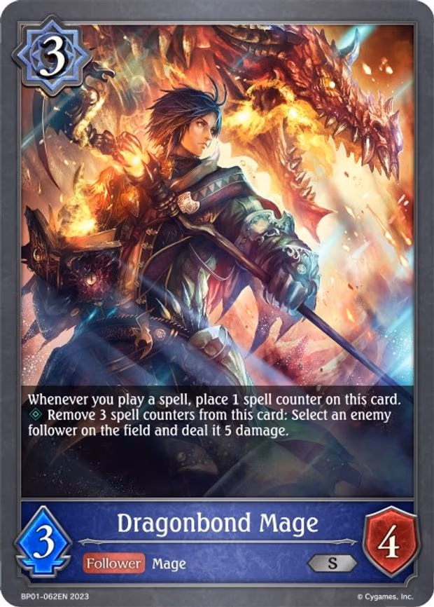 Dragonbond Mage - Silver (BP01-062EN)