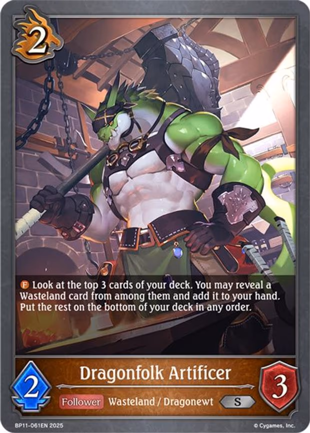 Dragonfolk Artificer - Silver (BP11-061EN)