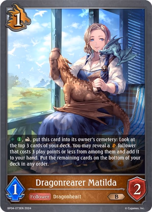 Dragonrearer Matilda - Bronze (BP04-073EN)