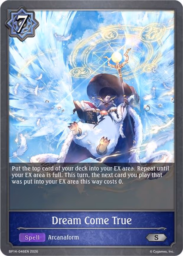 Dream Come True - Silver (BP14-046EN)