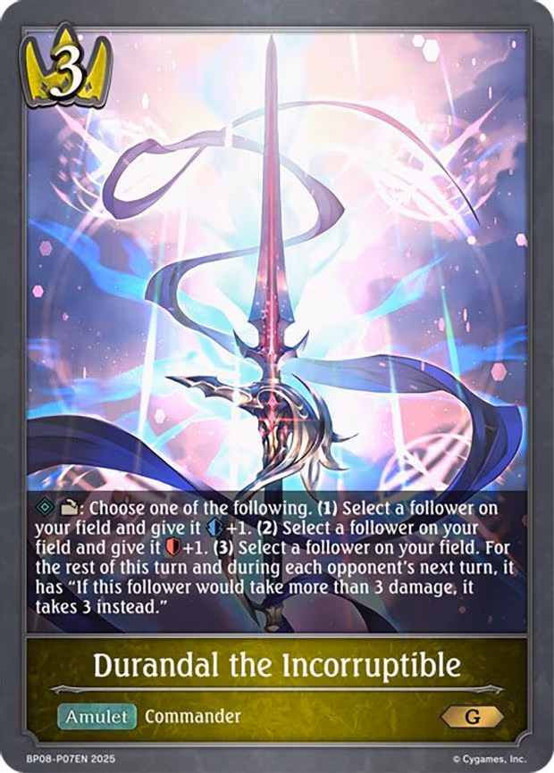 Durandal the Incorruptible - P07EN - Premium (BP08-P07EN)