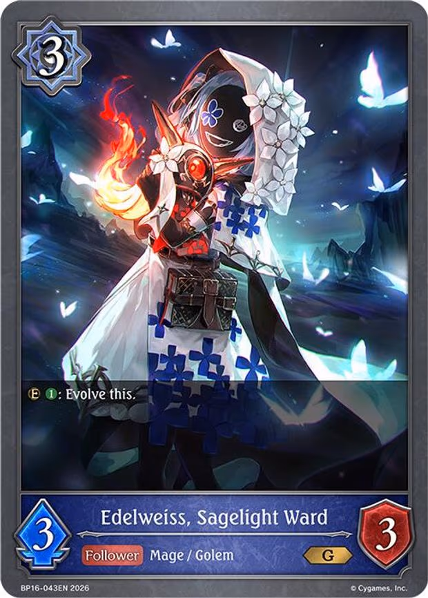 Edelweiss, Sagelight Ward - Gold (BP16-043EN)