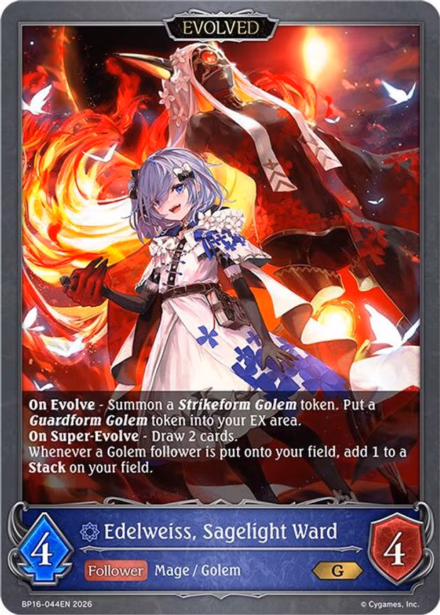Edelweiss, Sagelight Ward - Gold (BP16-044EN)