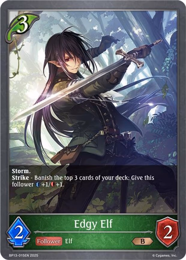 Edgy Elf - Bronze (BP13-015EN)