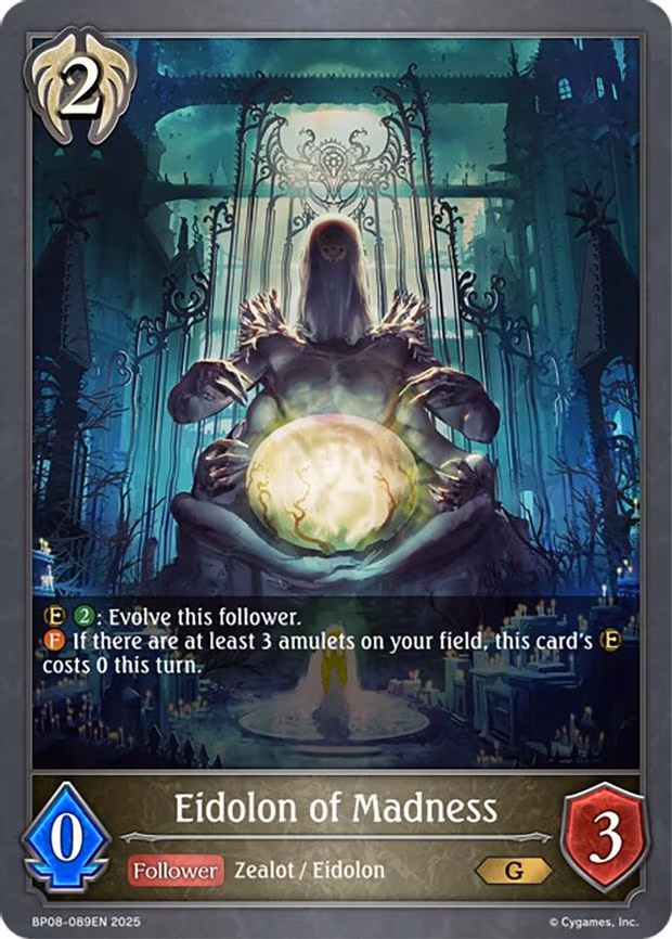Eidolon of Madness - Gold (BP08-089EN)
