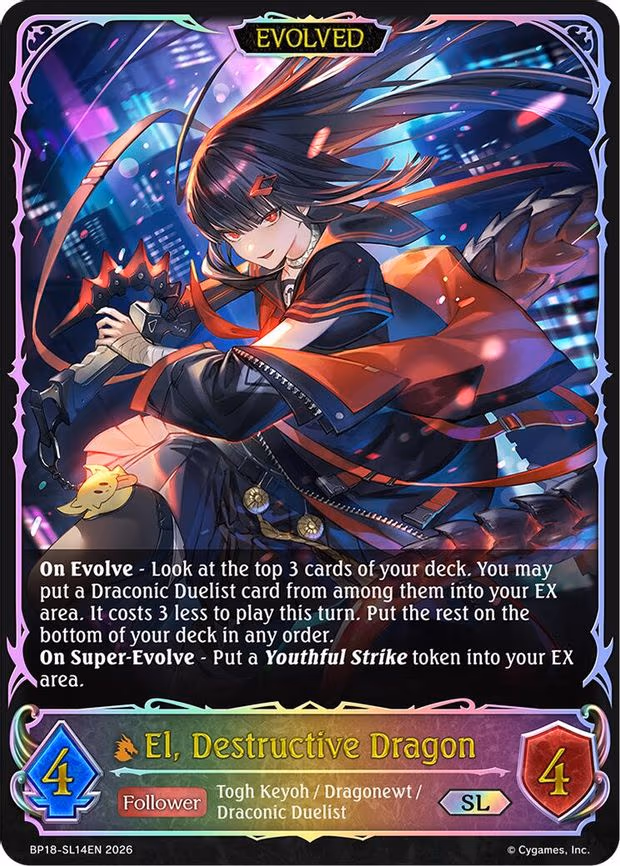 El, Destructive Dragon