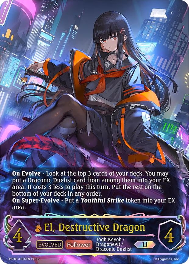El, Destructive Dragon