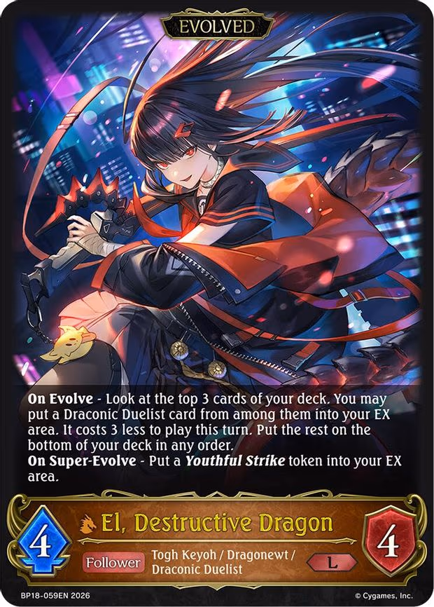 El, Destructive Dragon