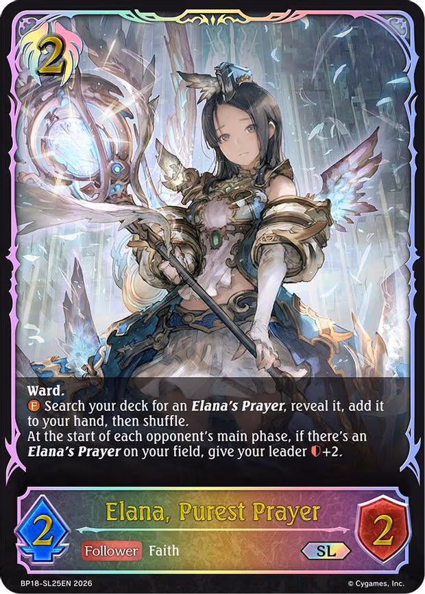 Elana, Purest Prayer - Super Legendary (BP18-SL25EN)