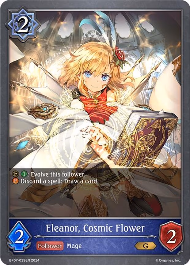 Eleanor, Cosmic Flower - Gold (BP07-039EN)