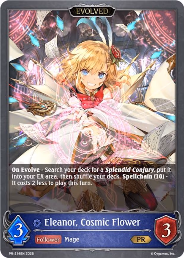 Eleanor, Cosmic Flower - Promo (PR-214EN)