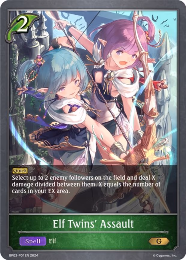 Elf Twins' Assault - P01EN - Premium (BP03-P01EN)