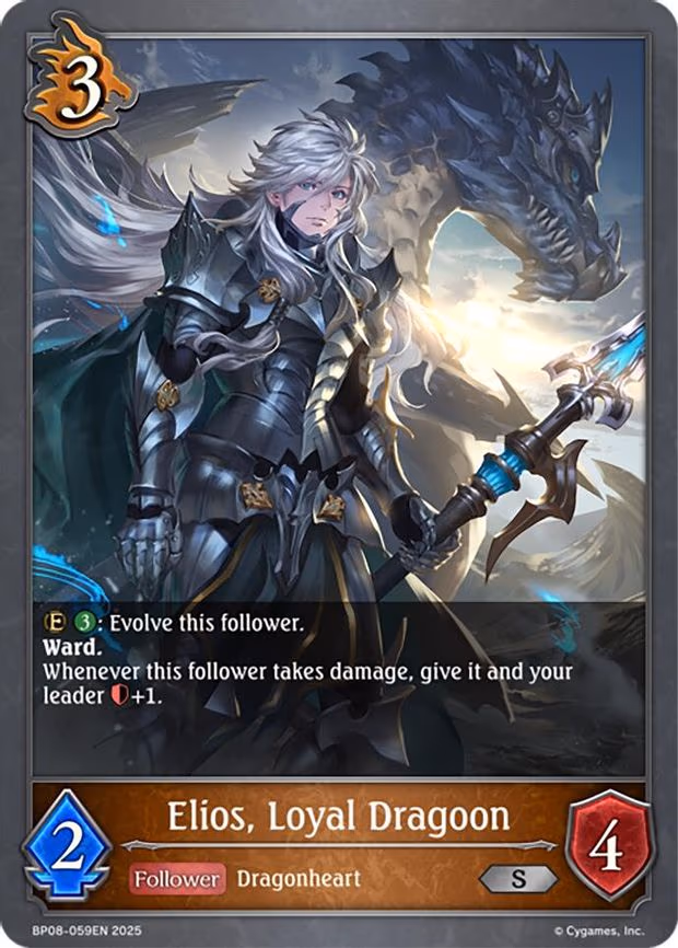 Elios, Loyal Dragoon - Silver (BP08-059EN)