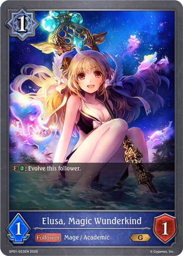 Elusa, Magic Wunderkind - Gold (SP01-023EN)