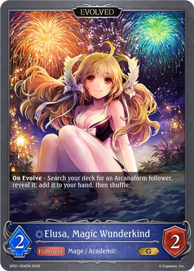 Elusa, Magic Wunderkind - Gold (SP01-024EN)