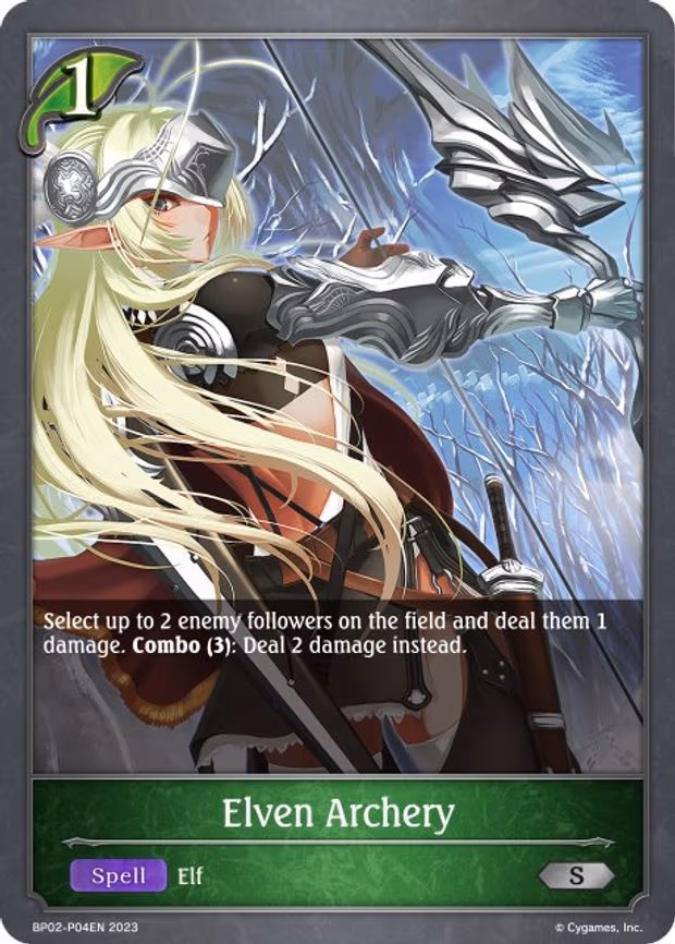 Elven Archery - P04EN - Premium (BP02-P04EN)