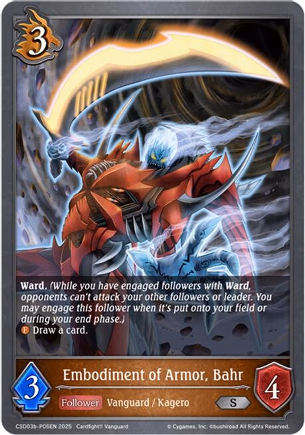 Embodiment of Armor, Bahr - P06EN