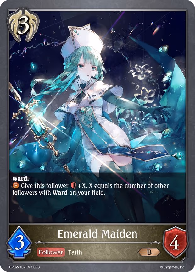 Emerald Maiden - Bronze (BP02-102EN)