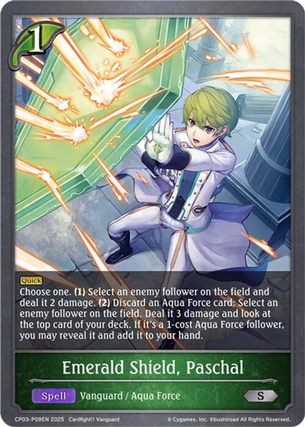 Emerald Shield, Paschal - P08EN - Premium (CP03-P08EN)