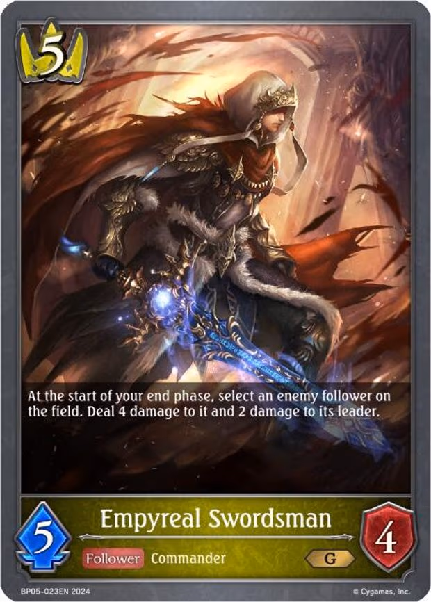 Empyreal Swordsman - Gold (BP05-023EN)