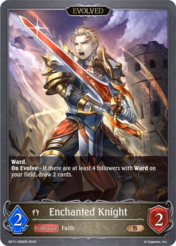 Enchanted Knight - Bronze (BP11-098EN)