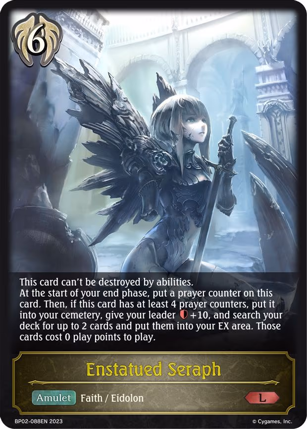 Enstatued Seraph - Legendary (BP02-088EN)