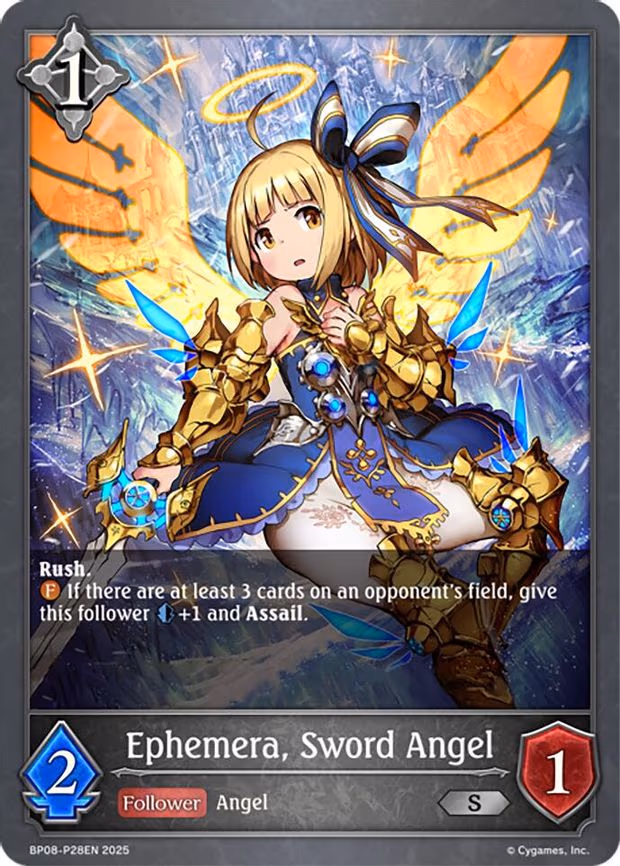 Ephemera, Sword Angel - Premium (BP08-P28EN)