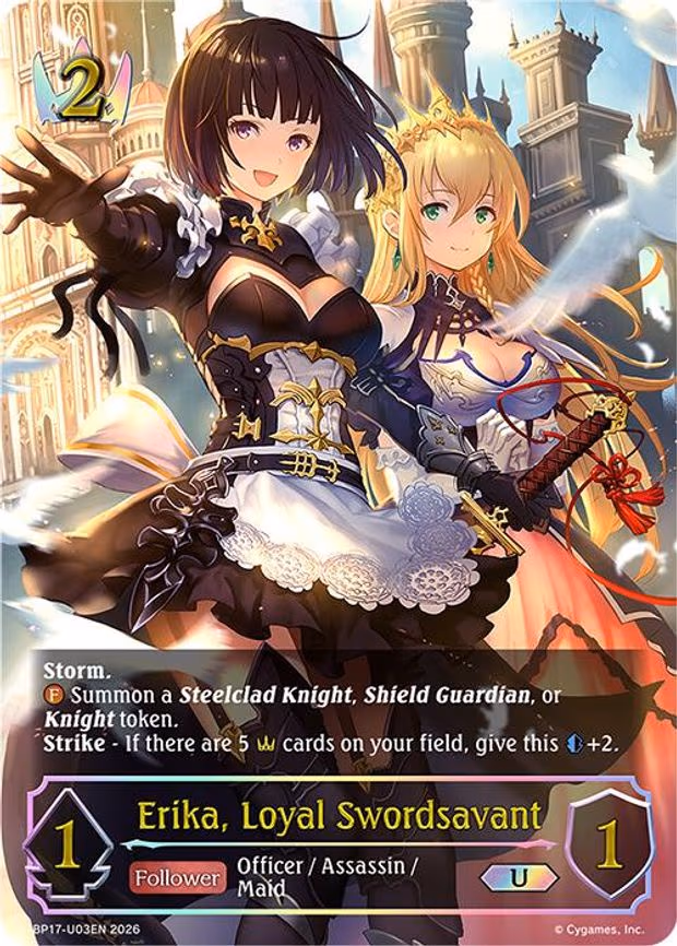 Erika, Loyal Swordsavant